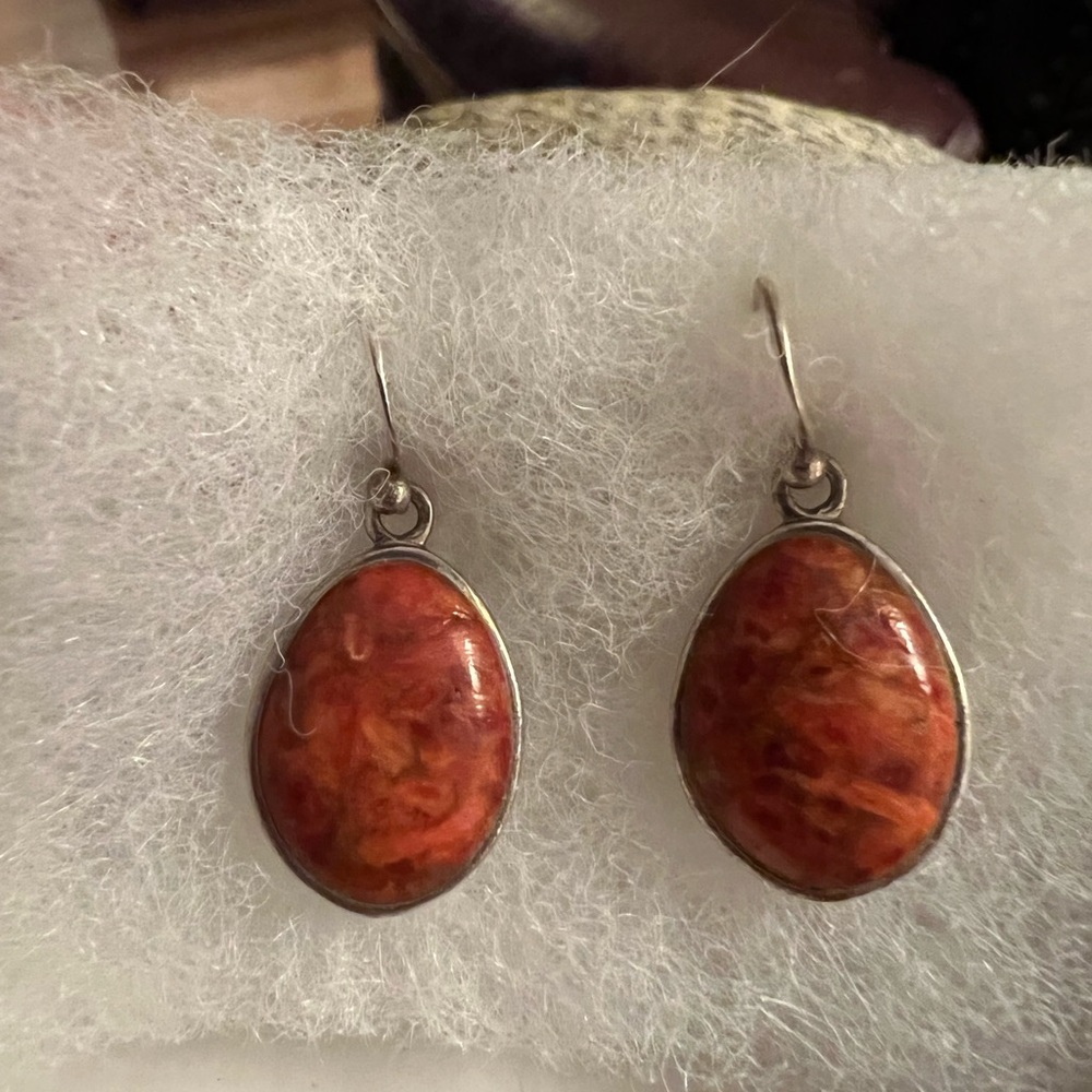 Barse Sterling Silver semi precious earrings